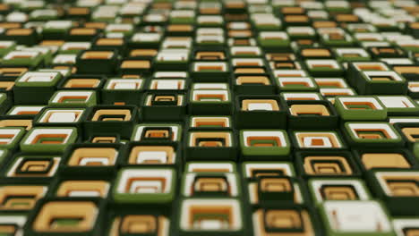 patrón geométrico abstracto de cuadrados anidados
