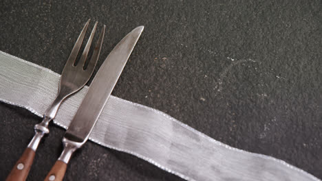 various cutlery on table 4k