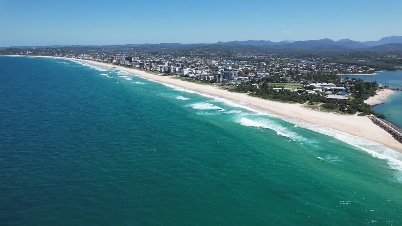Palm Beach Settentrionale - Gold Coast Meridionale - Queensland QLD - Australia - Ripresa con drone