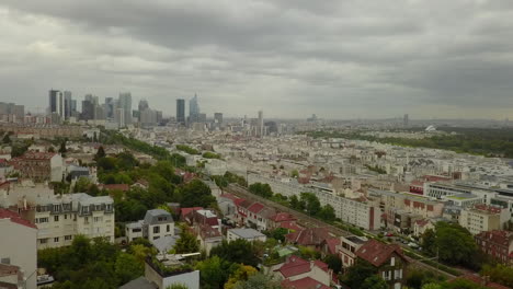 drone shot of surenes, france