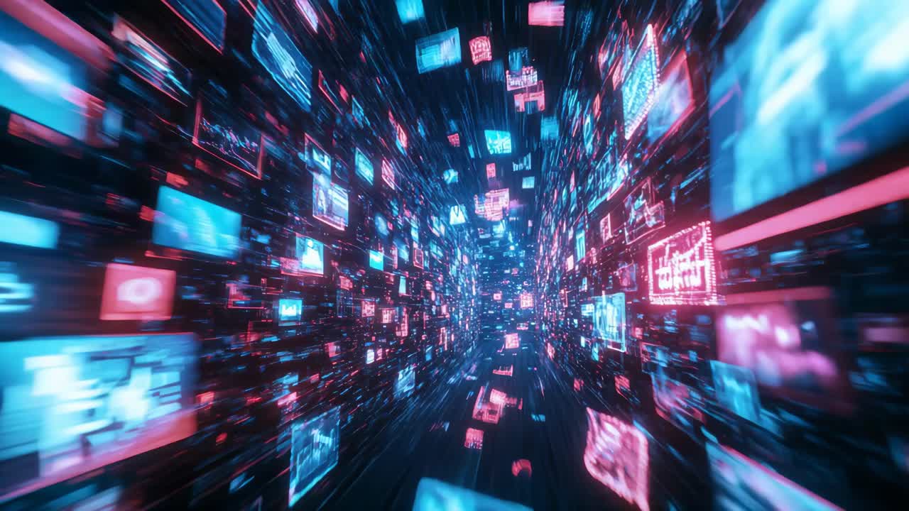 Digital Tunnel with Data Stream