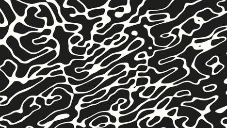 abstract monochrome pattern dynamic swirls and shapes for design