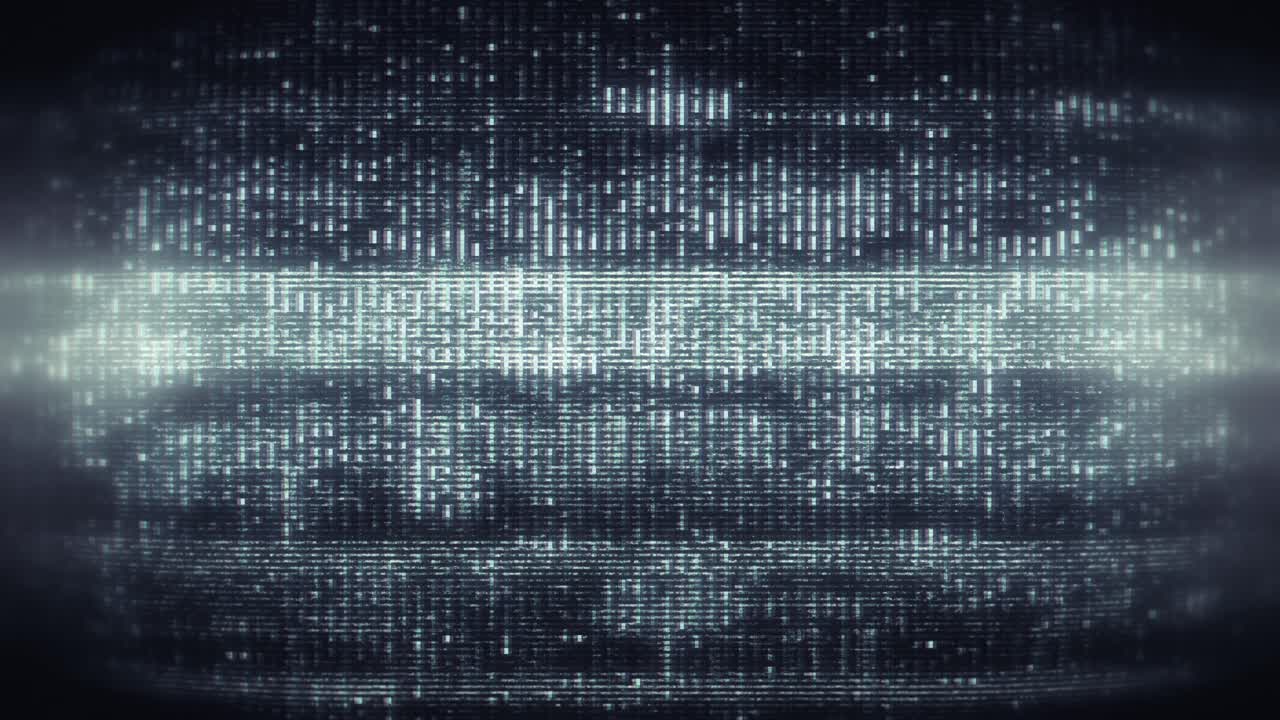 Abstract Digital Glitch and Static Noise Background