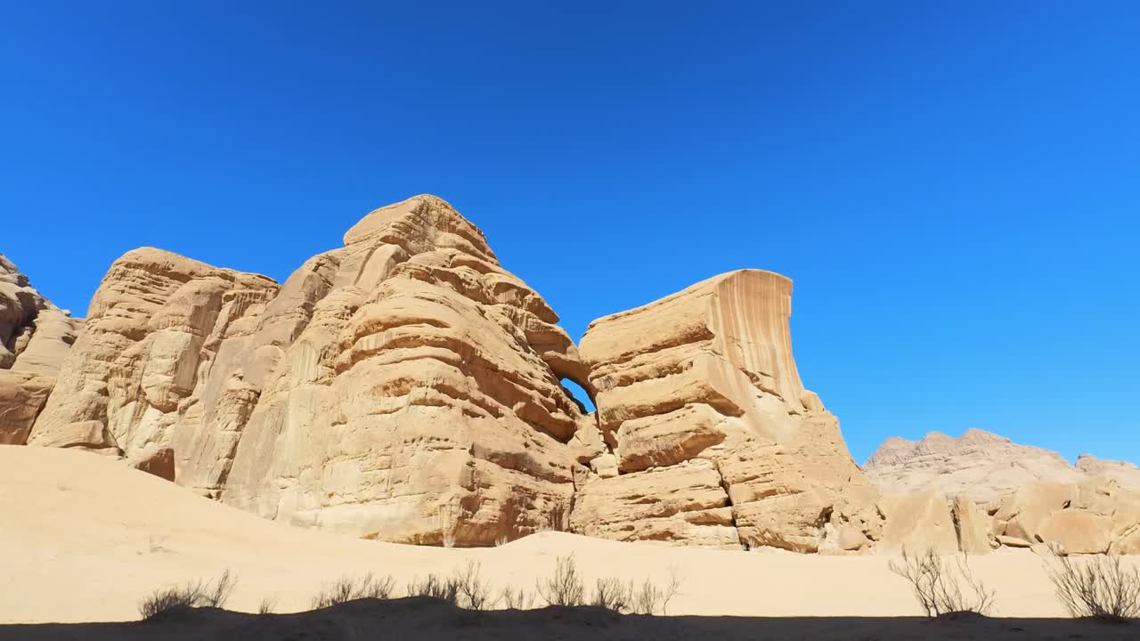 와디 럼의 암석