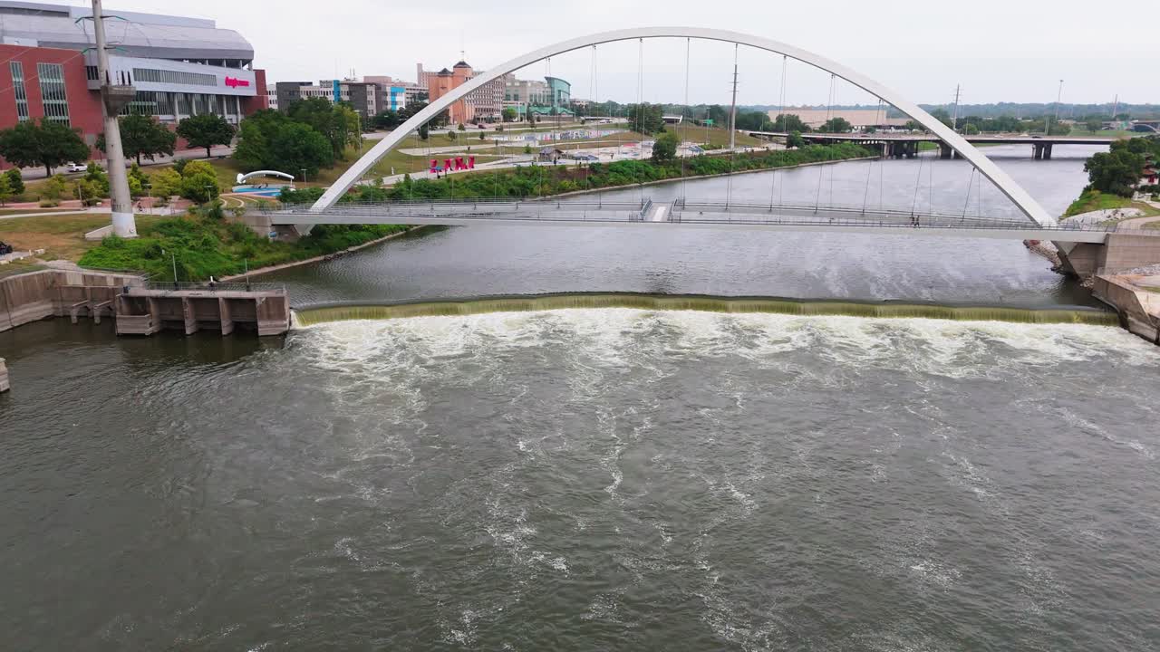 Women of Innovation Bridge - Downtown Des Moines Iowa