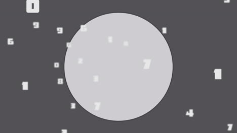 animación de iconos de las redes sociales y en todo el mundo