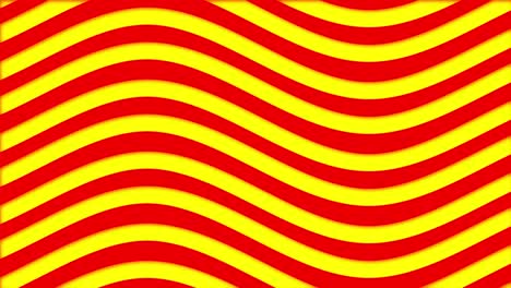 red and yellow wavy pattern