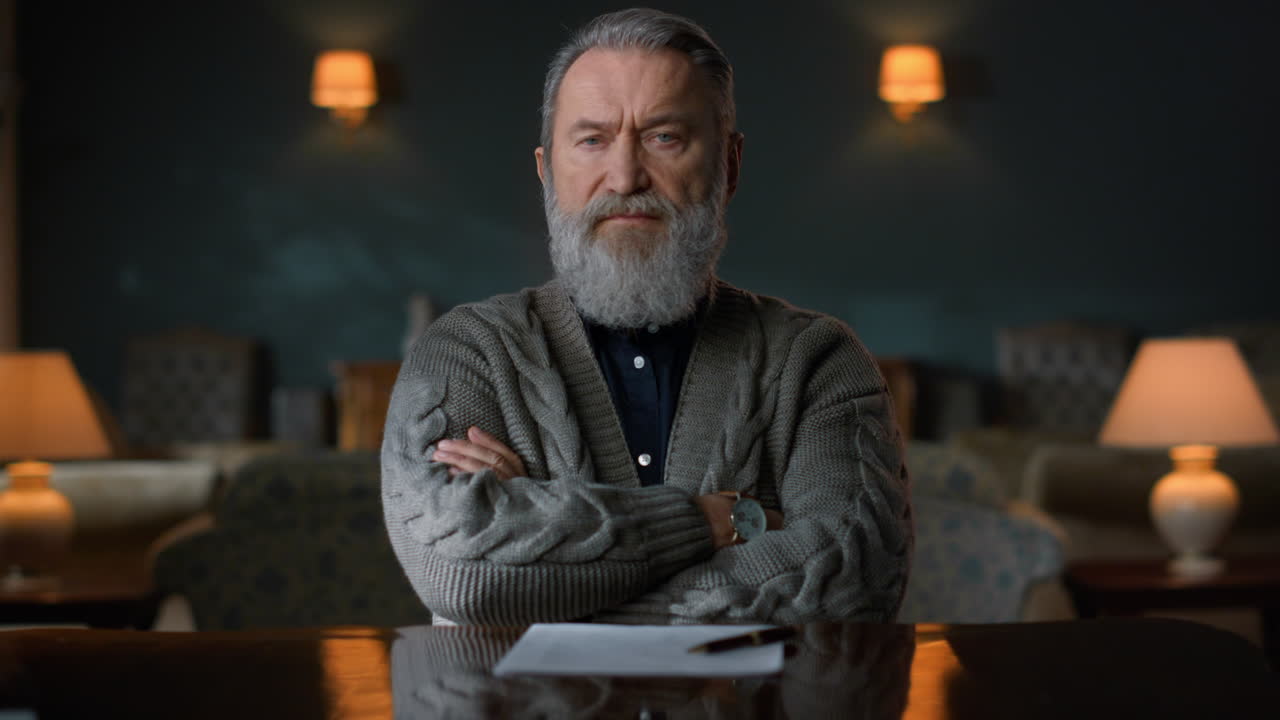 고위 사업가 초상화