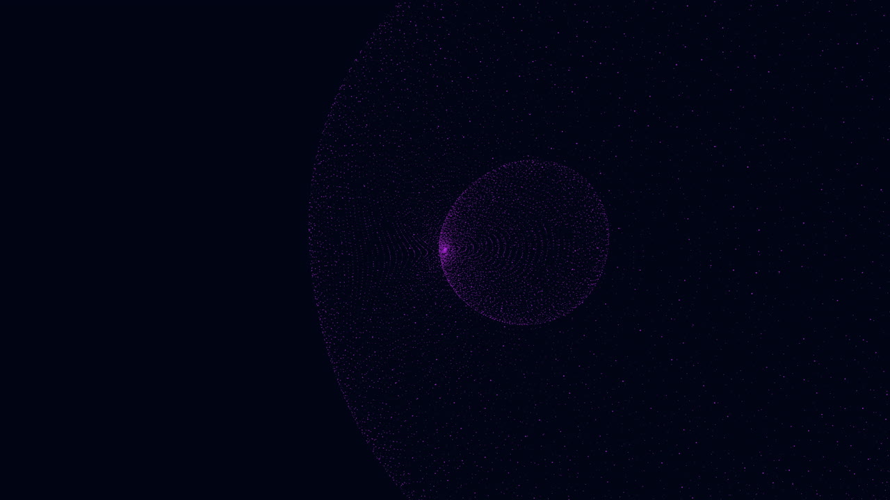 fondo elegante con patrón circular negro y púrpura