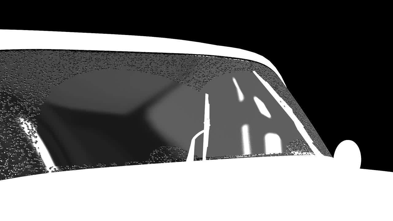 윈드스크린 와이퍼는 레드 오토 4k, 시엄리스, 알파, 그린 스크린, 블루 스크린.