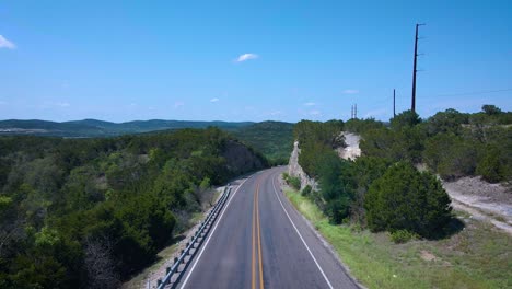 Drohnenaufnahmen-In-Der-Nähe-Des-Medina-Sees-Im-Wunderschönen-Texas-Hill-Country-Nordwestlich-Von-San-Antonio