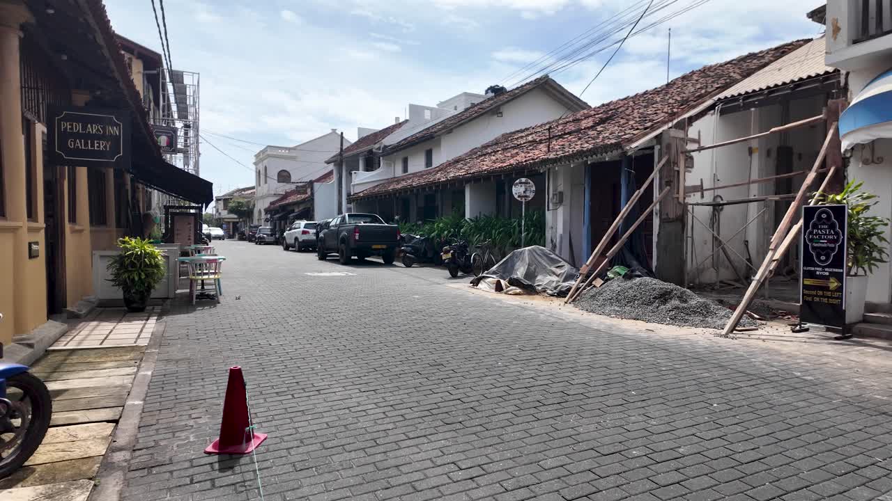 Street Scene in Galle, Sri Lanka