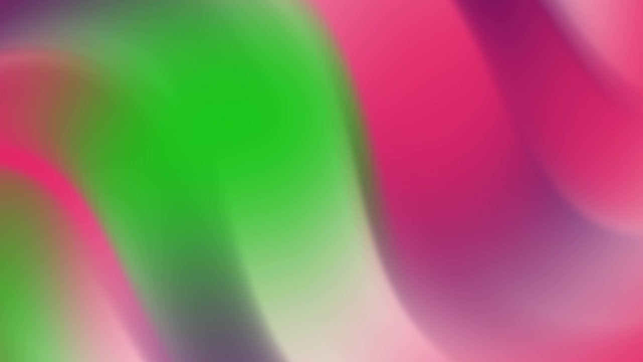 Eloisa abstrakti liukuvärinen tausta virtaavilla vihreillä ja pinkeillä sävyillä