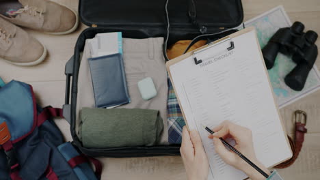 Packing for a Trip: Travel Checklist