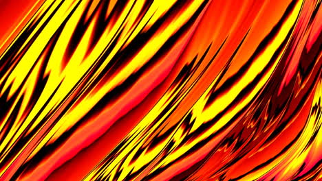 red and yellow abstract pattern moving fluid in psychedelic, trippy and hypnotic waves good for backgrounds for computer graphics, djs, live, concerts, night clubs