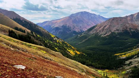 stunning autumn mountain valley landscape