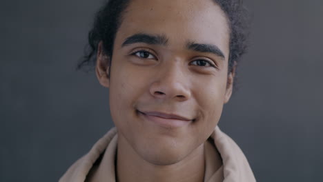 portrait of a smiling young person