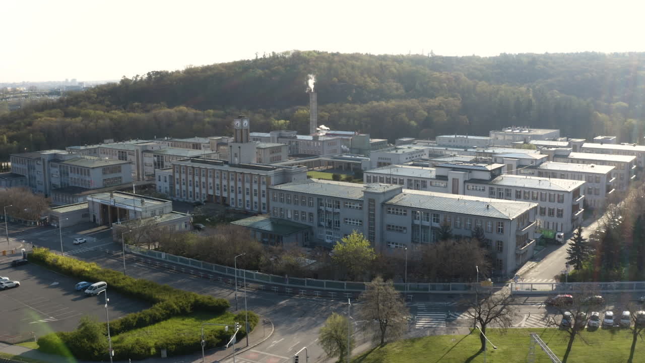 thomasyer 대학 병원 입구 및 건물, 프라하