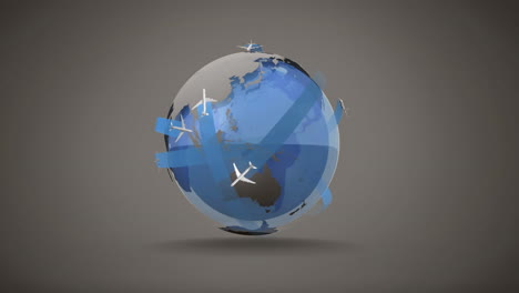 international travel and global connection