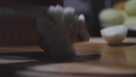 women's hands wash, peel and cut vegetables into vegetable stew