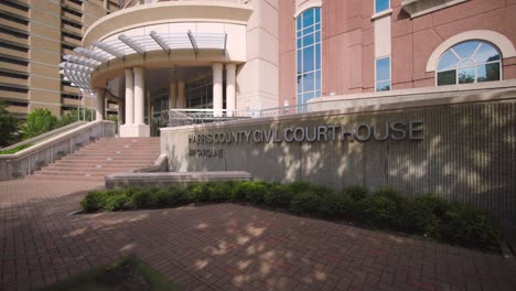 Establishing-shot-of-the-Harris-County-Civil-courthouse-building