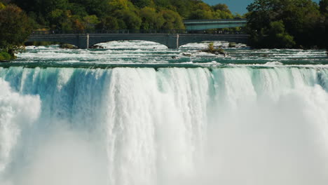 niagara falls cascade slow motion