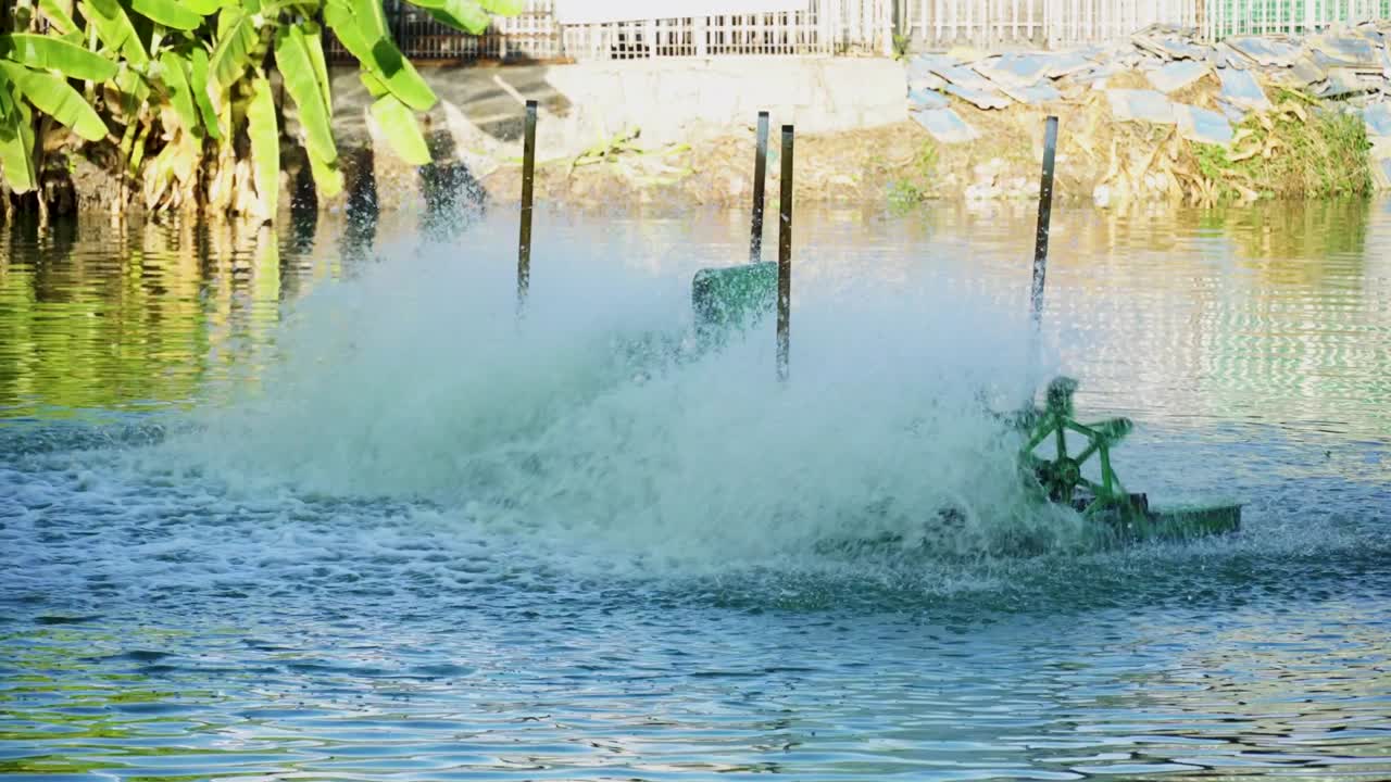 물 터빈, 폐수 처리