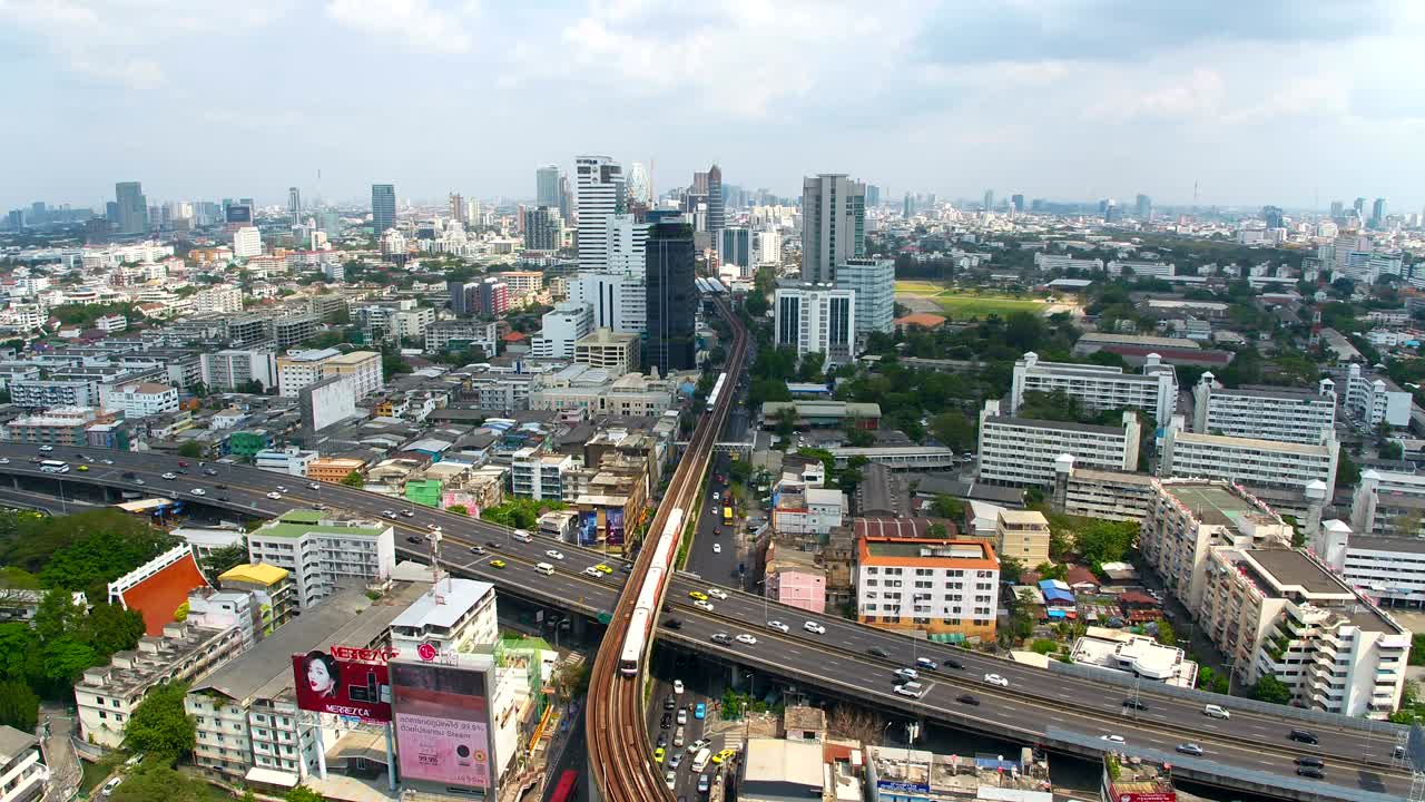 La ciudad de Bangkok.