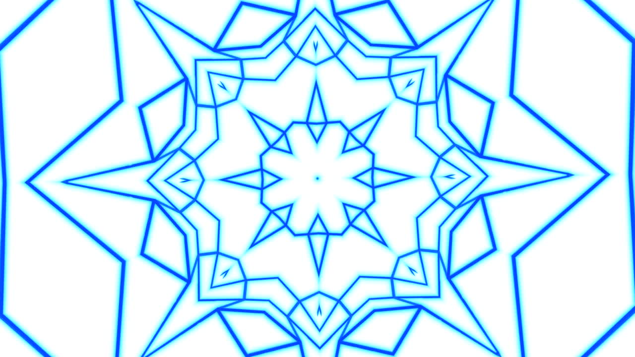 추상적인 파란색 기하학적 패턴