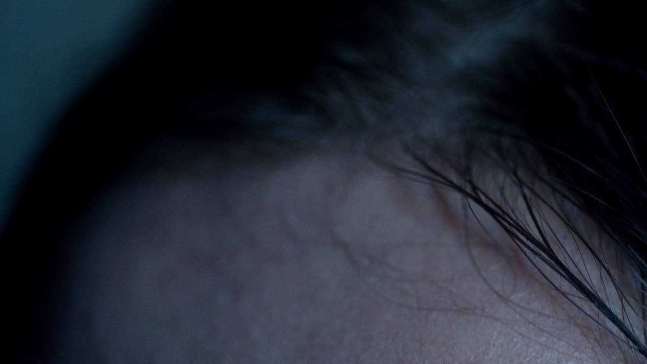 primer plano de la textura de la piel humana