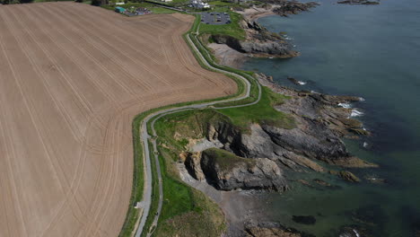 flying over donabate into portrane in north co dublin