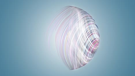 Abstract background, bright green and blue swirls in 4k video.