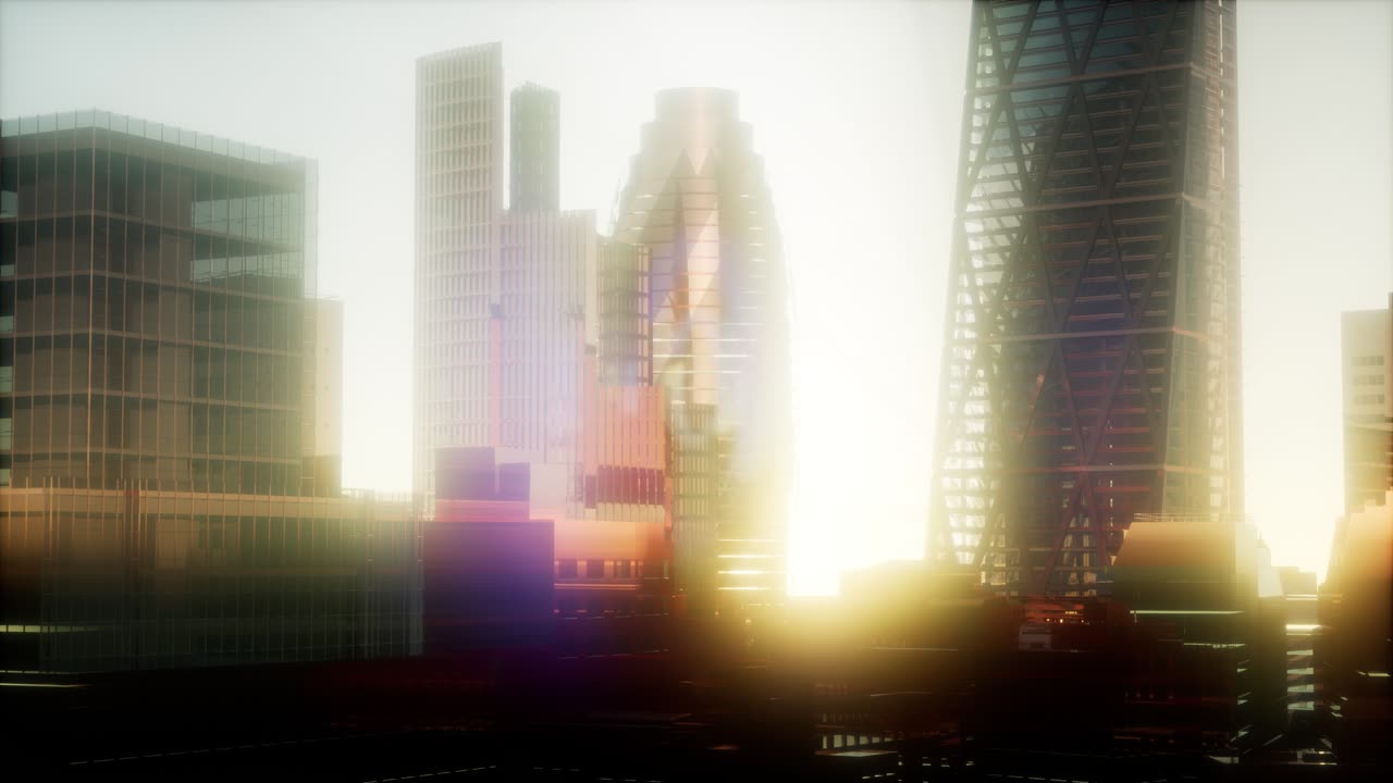 el atardecer de londres