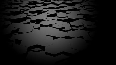 el fondo de los hexágonos