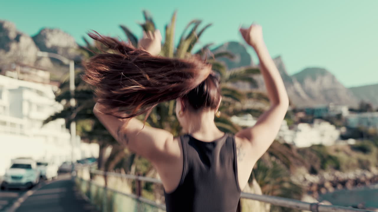 피트니스, 여성과 달리기 축하