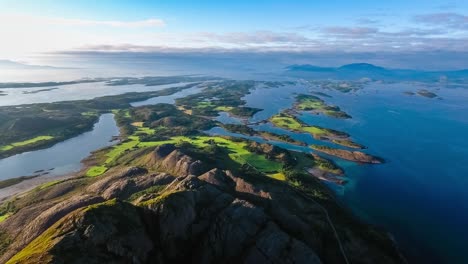 bronnoysund, la hermosa naturaleza de noruega