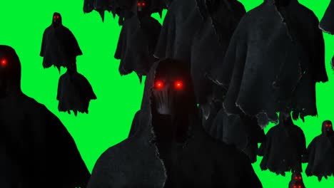 el misterio del miedo a la animación de fantasmas. la sudadera dinámica. el aislamiento. la animación realista de pantalla verde 4k.