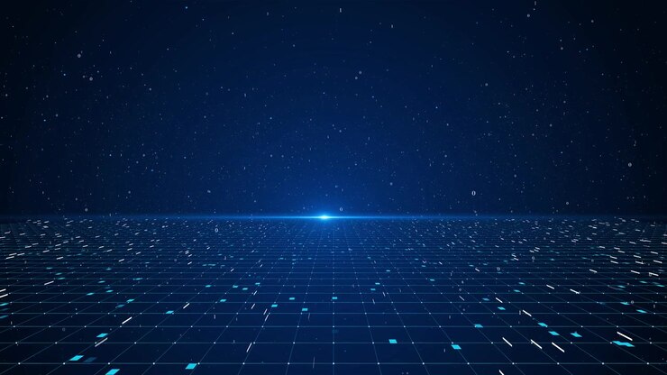 Tecnologia digitale, velocità, deep learning, big data, sfondo cibernetico, nano, informazione, innovazione, futuro.