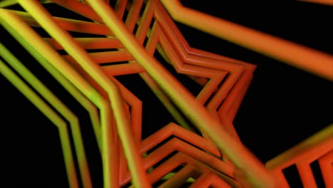 modello astratto geometrico a stelle