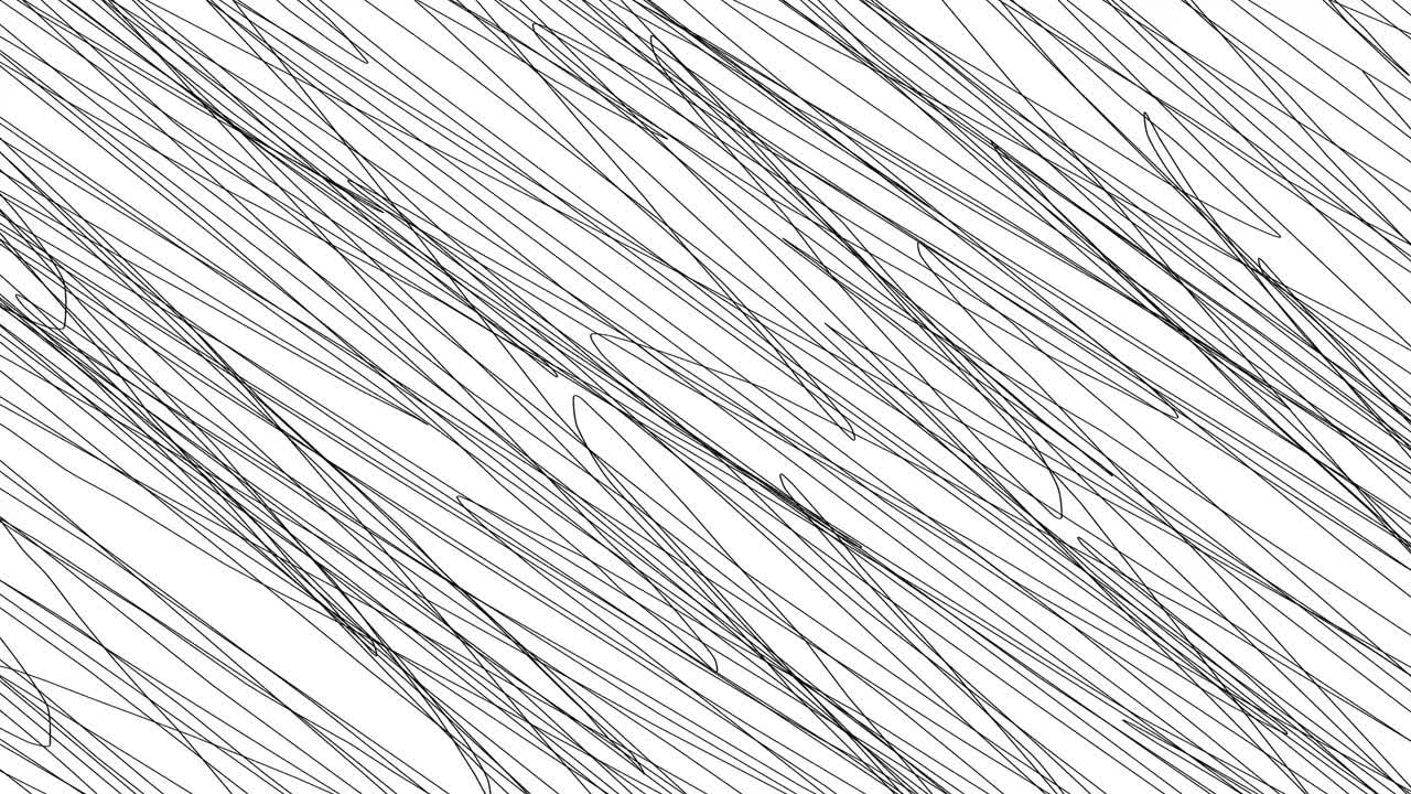 efecto de elemento de garabato de animación de velocidad de dibujo