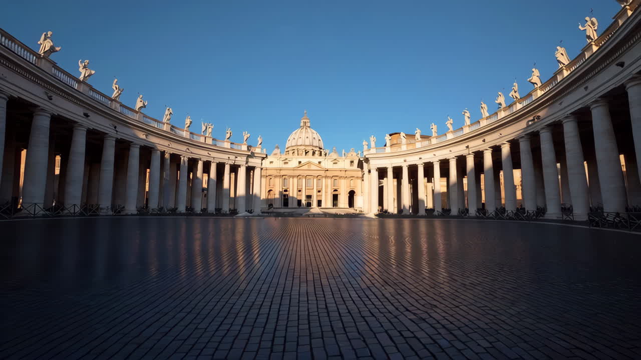 St. Peter's Square at Sunrise