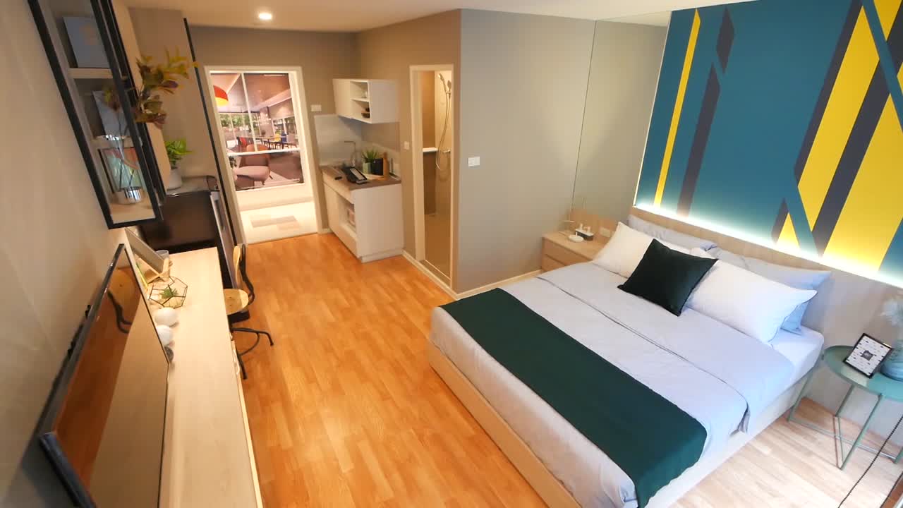 tutorial de decoración de dormitorio moderno completamente amueblado