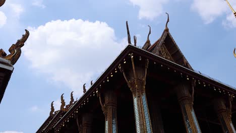 tourists explore the ornate temple architecture