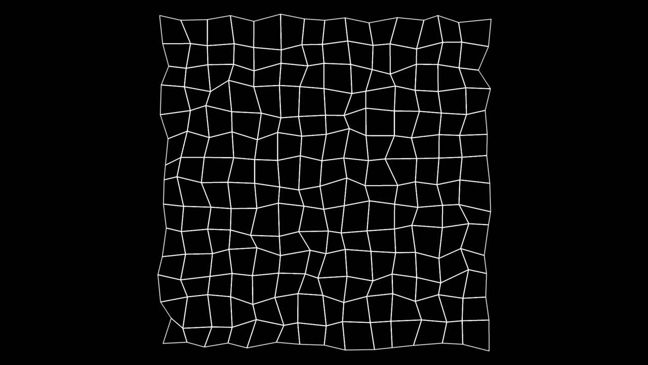 Abstract Geometric Grid Pattern