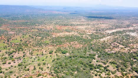 africa view from drone