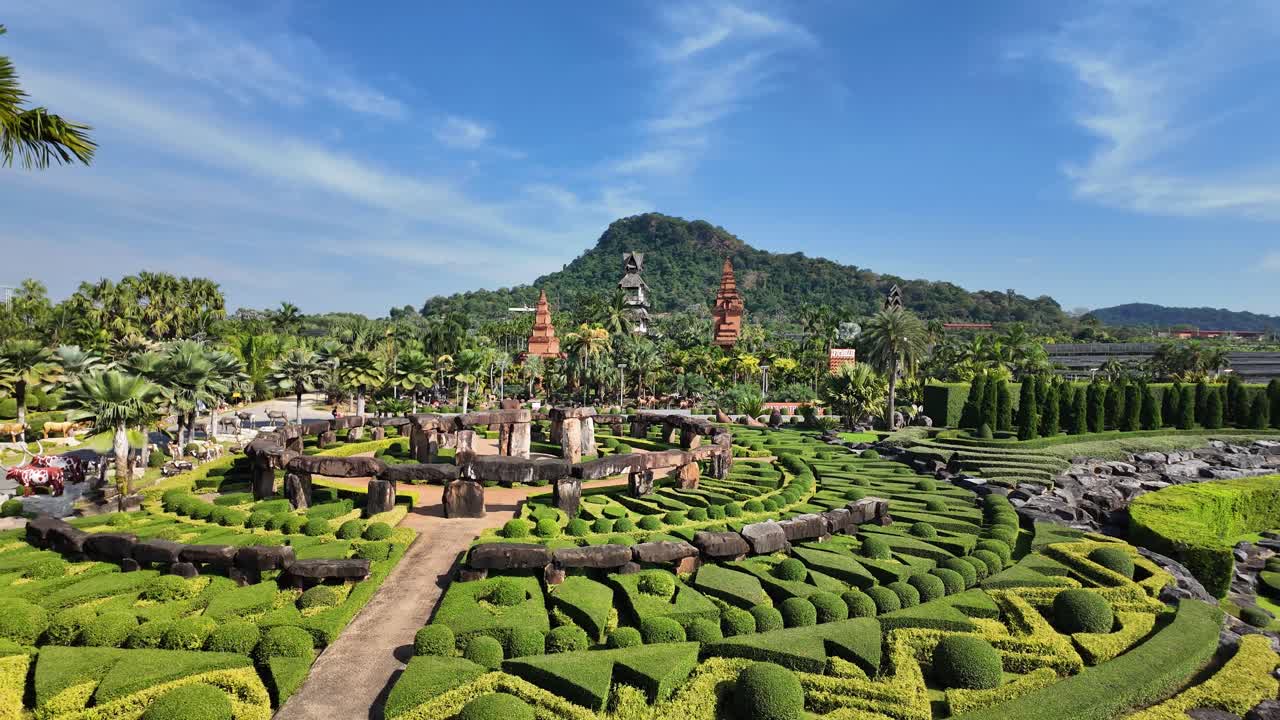 Stonehenge Nong Nooch Botanical Garden Pattaya Thailand landmark tourist attraction