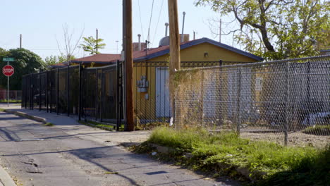 barrio hispano en el centro de el paso, texas