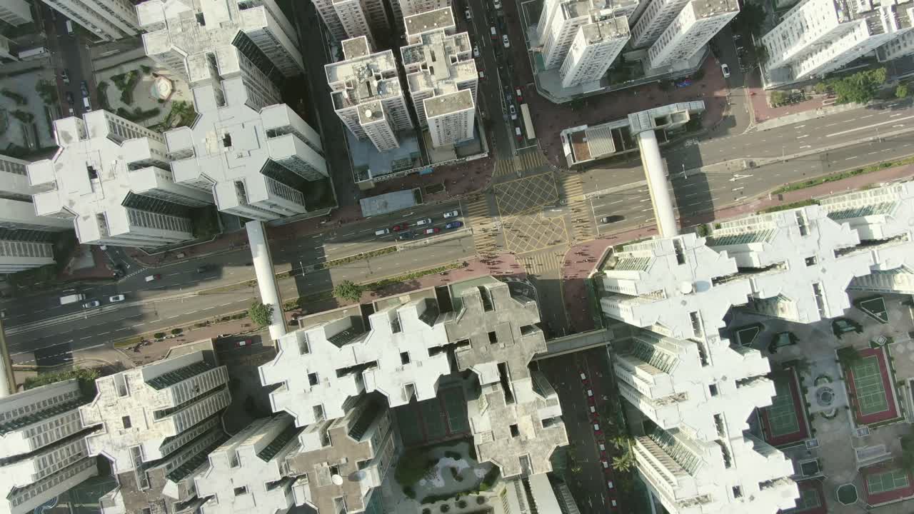 홍콩 왐포아 지역 건물 조감도