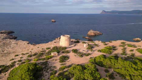 mediterranean-coastal-sunset-ancient-historic-tower