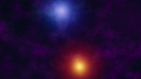 Abstract-Background---Red-and-Blue-Celestial-Bodies-Twirling-in-Cosmic-Radiance---Shimmering-Ballet-in-Purple-Radiant-Illumination